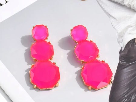 Neon Pink  Crystal Drop Online now