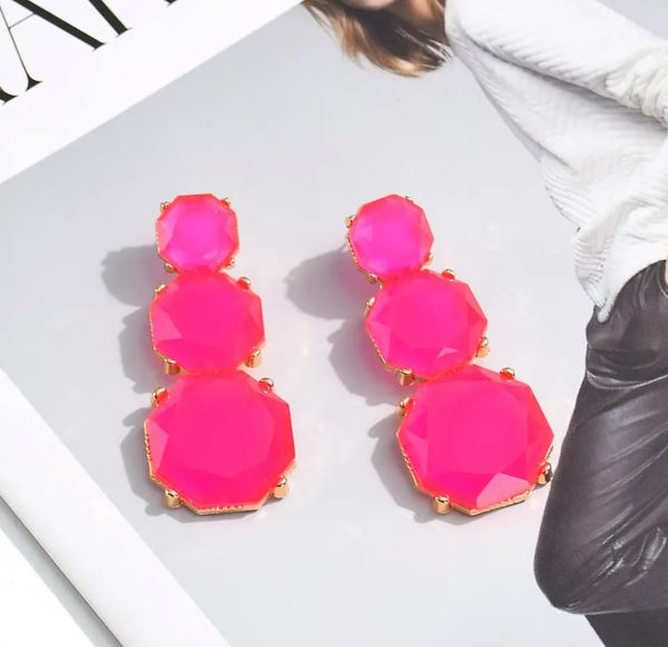 Neon Pink  Crystal Drop Online now