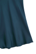 Bar Silk Skirt - Steel Blue Supply