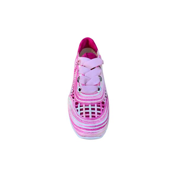 81606 Fuchsia Platform Sneaker For Cheap