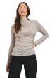 Joelle Top - Heather Oatmeal Hot on Sale