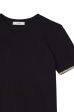 Beaded Tee - Black For Discount