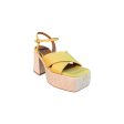 23092 Yellow Platform Sandal Online Hot Sale