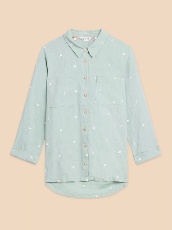 439531 Sophie Green Organic Cotton Shirt Online Sale