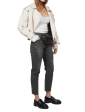 Simi Leather Jacket - Ivory Hot on Sale