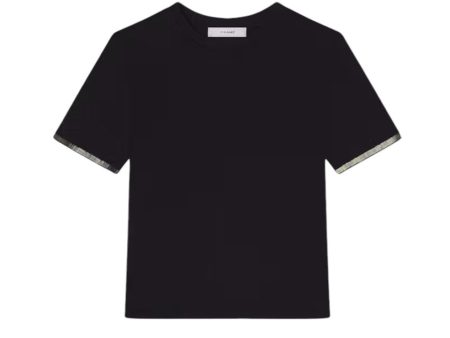 Beaded Tee - Black For Discount