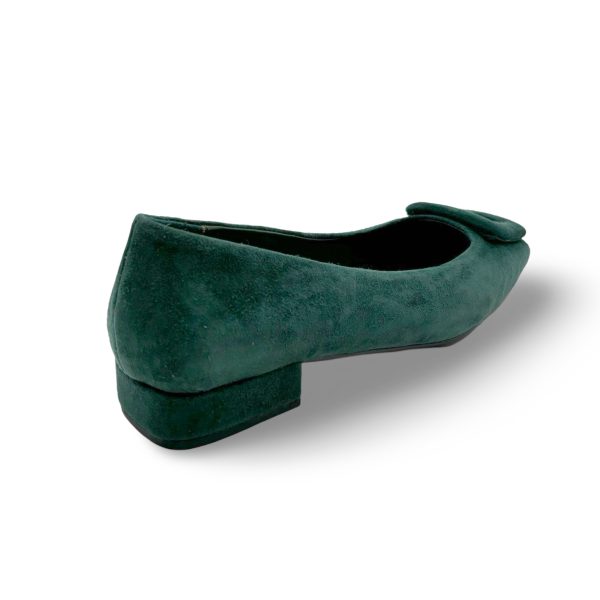 BR5115 Forest Suede Flat Online Sale