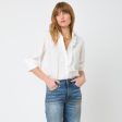 Mia Ruffle Front Shirt - Kerri Rosenthal on Sale