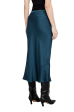 Bar Silk Skirt - Steel Blue Supply