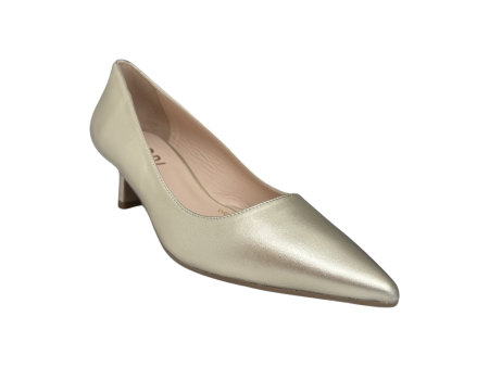 Chemia-1 Gold Metallic Pump Online Sale