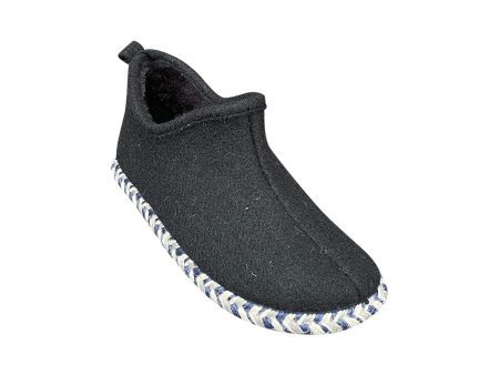 Maia Black Slipper For Cheap