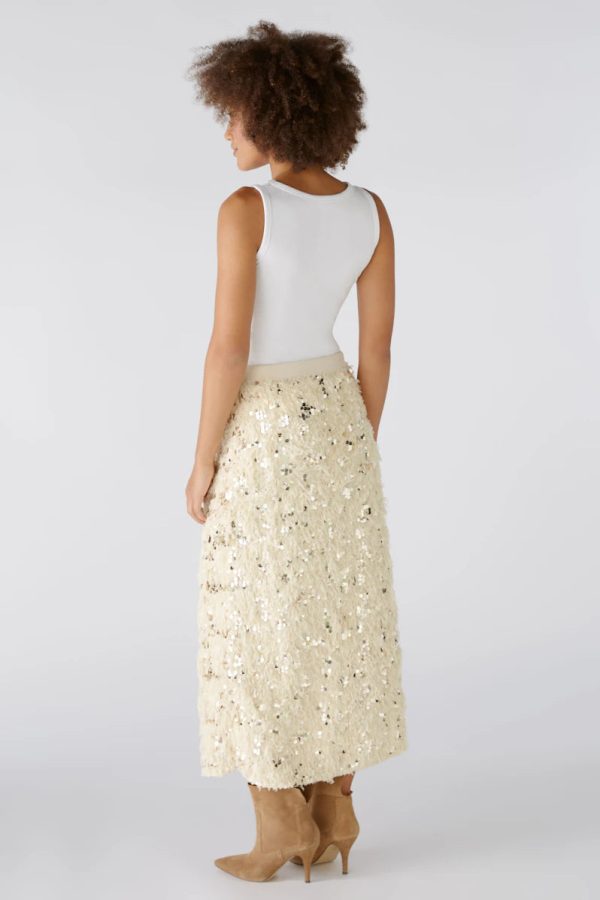 88977 Off White Camel Skirt Cheap