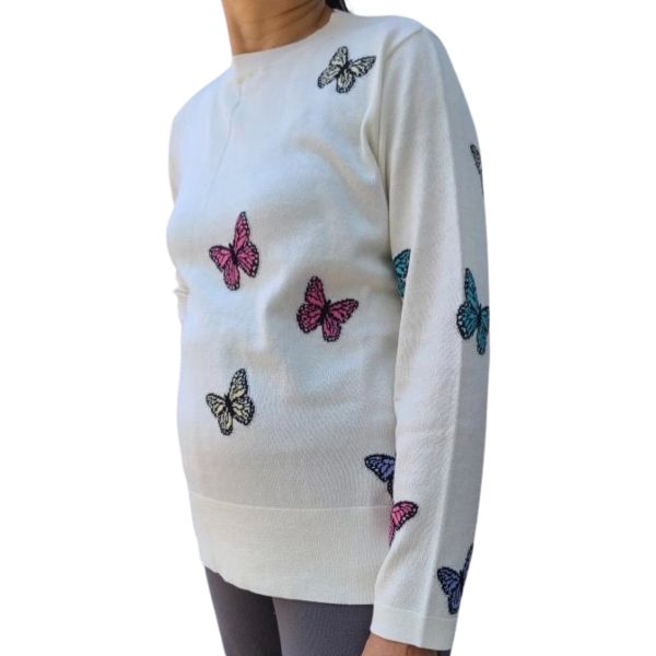 Cotton Cashmere Colorful Butterflies For Cheap