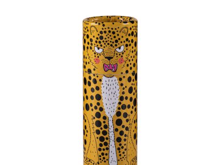 Leopard Cylinder Matchbox For Discount