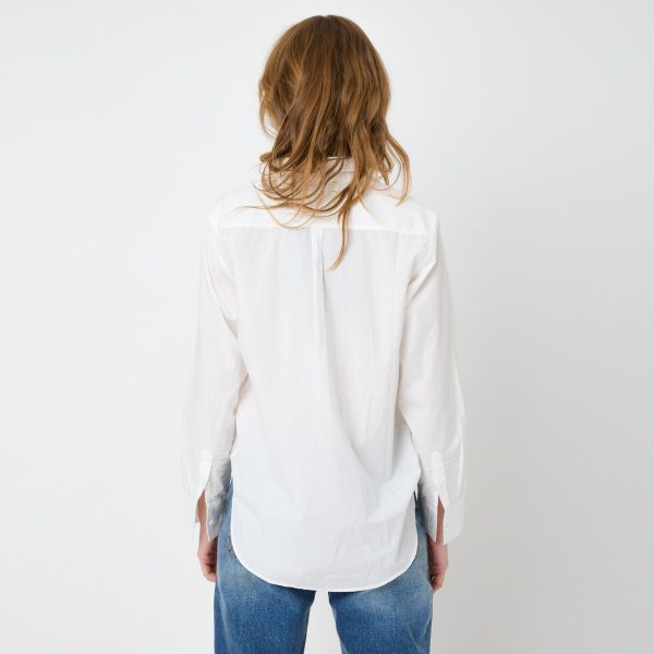 Mia Ruffle Front Shirt - Kerri Rosenthal on Sale