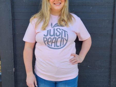 Just Peachy T-Shirt Pink Online Sale