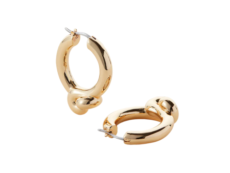 Maeve Hoop Earrings - Gold Cheap