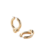 Maeve Hoop Earrings - Gold Cheap