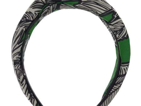 DEVOTION TWINS - TWISTED HAIRBAND GREEN Fashion