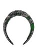 DEVOTION TWINS - TWISTED HAIRBAND GREEN Fashion