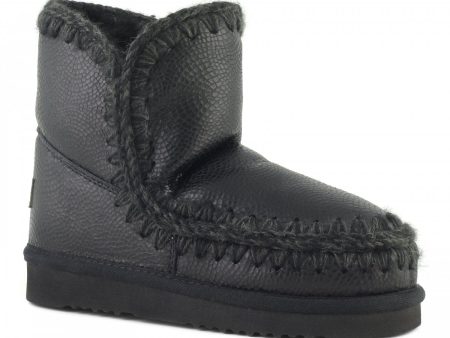 18 Boots - Embossed Spyral Black For Discount