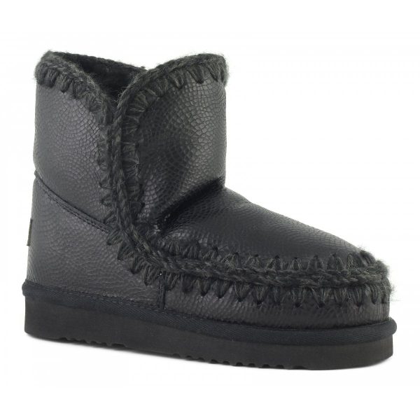 18 Boots - Embossed Spyral Black For Discount