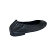 100520 Black Round Toe Flat For Cheap