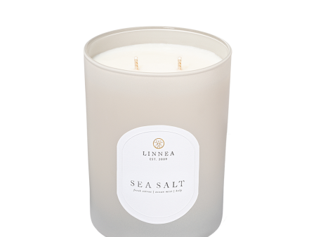 Linnea Sea Salt - Double Wick Fashion