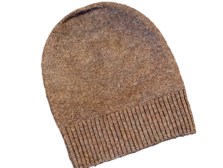 Ribbed Beanie - Brown Cheap