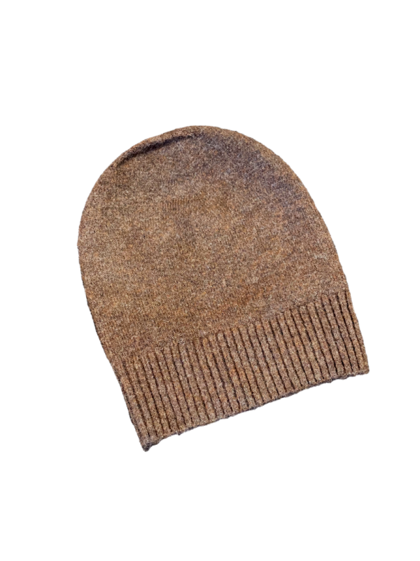 Ribbed Beanie - Brown Cheap