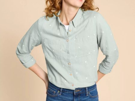 439531 Sophie Green Organic Cotton Shirt Online Sale