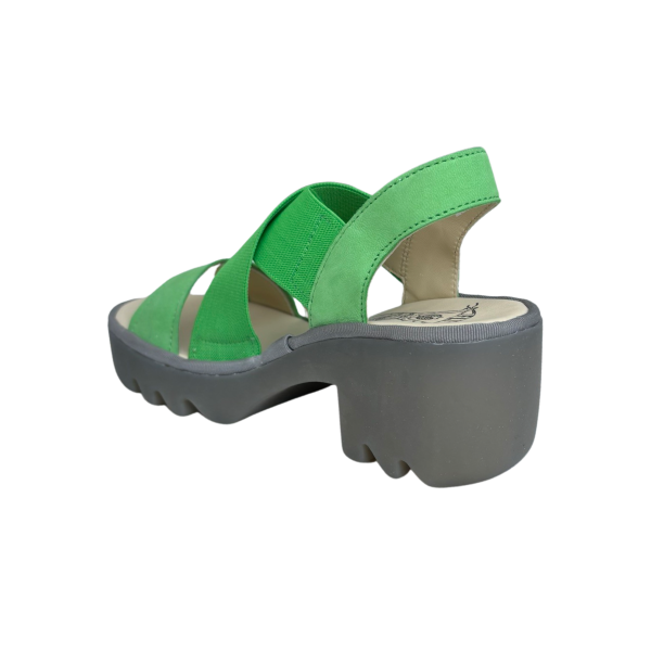 TAJI502 Green Crossover Sandal Online Hot Sale