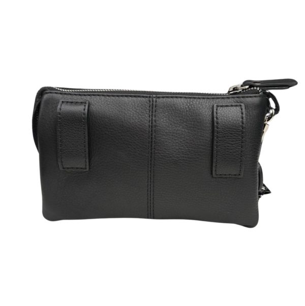 2525542 Black Leather Crossbody Sale