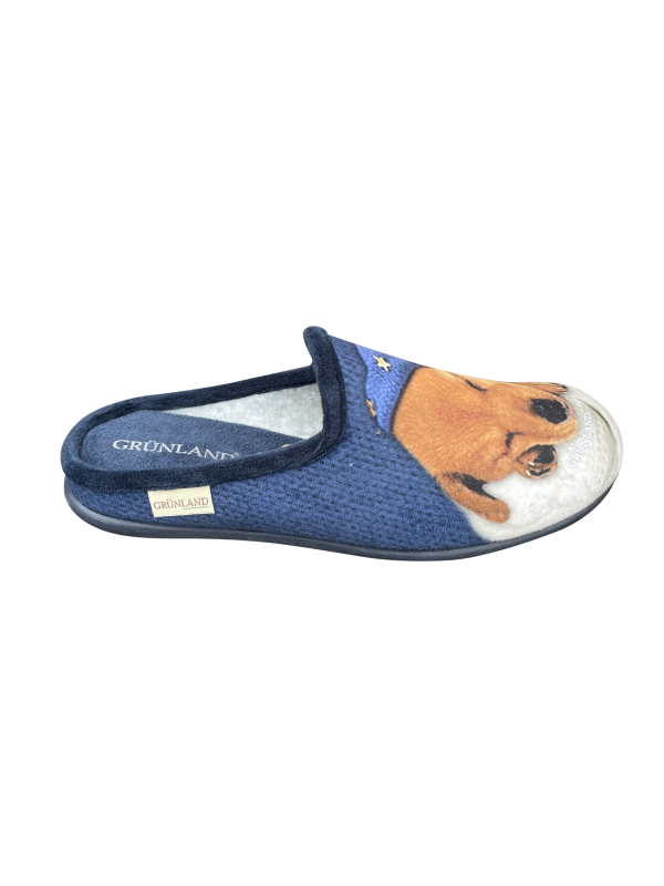 Faye CI2407 Dog Slipper Blue For Cheap