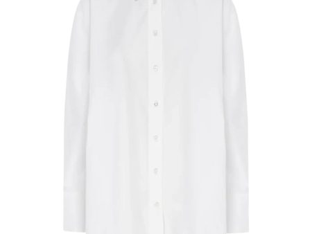 The Exaggerated Oversized Shirt - White Online