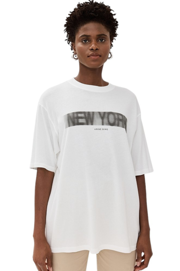 Cason Tee Blur - Ivory Fashion