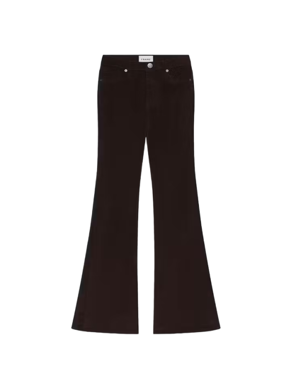 Le Easy Flare Corduroy - Espresso Online