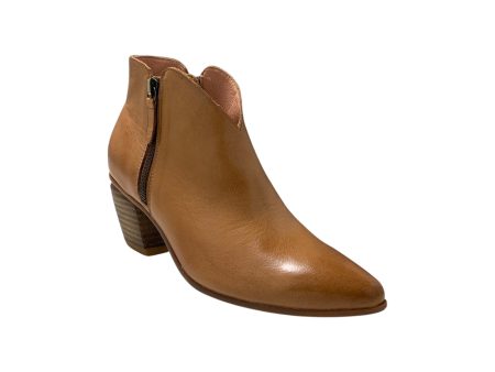 Josky Tan Leather Ankle Boot on Sale