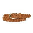 Avani Vachetta Belt - Gold Brown For Cheap