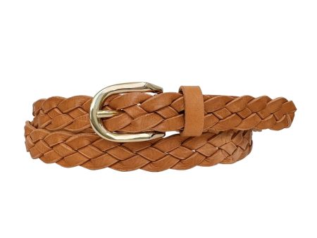 Avani Vachetta Belt - Gold Brown For Cheap