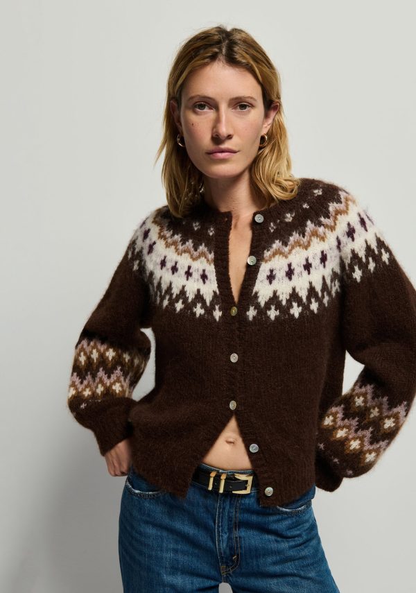 NATION LTD - Lula Fair Isle Cardi Discount