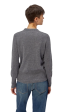 Sanni Cashmere Crew Sweater - Heather Grey Hot on Sale