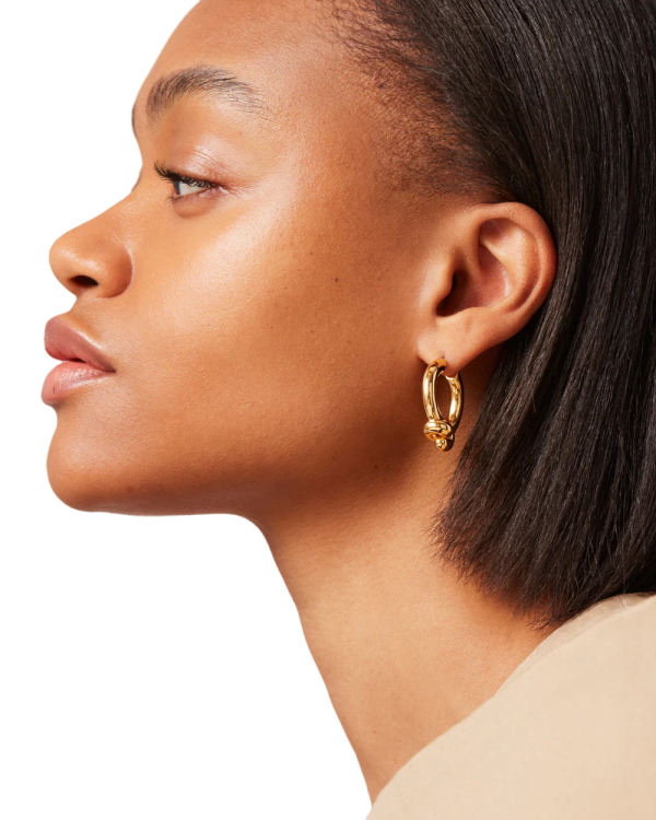 Maeve Hoop Earrings - Gold Cheap