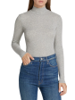 Rib Turtleneck - Gris Heather Fashion