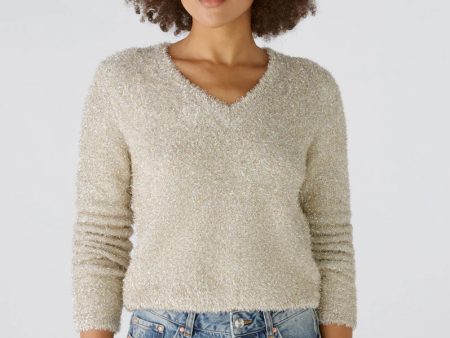 89192 Festive Gold Pullover Fashion