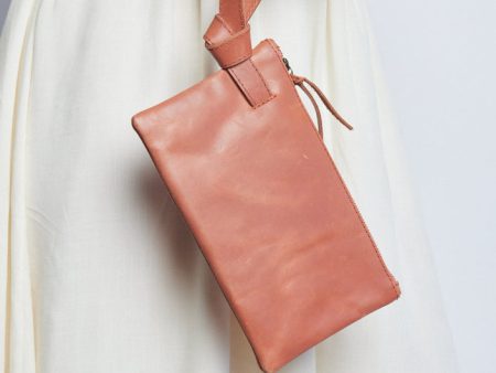 Able - Rachel Wristlet in Clay Hot on Sale