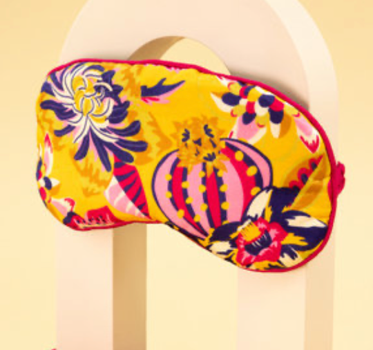 Silk Fantasy Floral Eye Mask For Sale