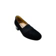 235019 Black Low Heel Elastic Supply