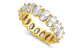 Mylah Oval Eternity Band- Ellie Vail Fashion