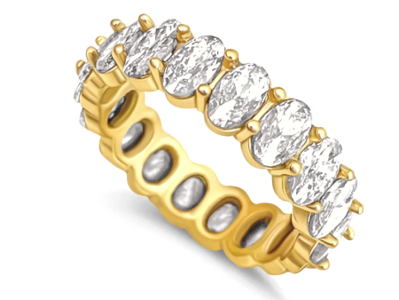 Mylah Oval Eternity Band- Ellie Vail Fashion